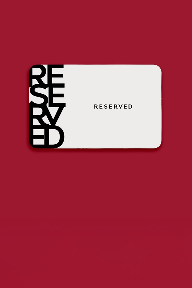 A gift card from Reserved banner